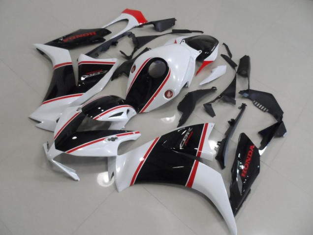 Preto & Branco & Vermelho Listra Carenagem Moto Honda CBR 1000RR 12-16 Preto & Branco & Vermelho Listra Carenagem Moto Honda CBR 1000RR 12-16