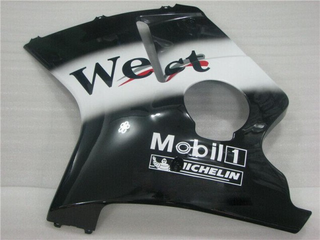 Preto Branco West Carenagem Moto Honda CBR 1100 XX 96-07