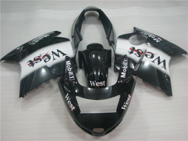 Preto Branco West Carenagem Moto Honda CBR 1100 XX 96-07