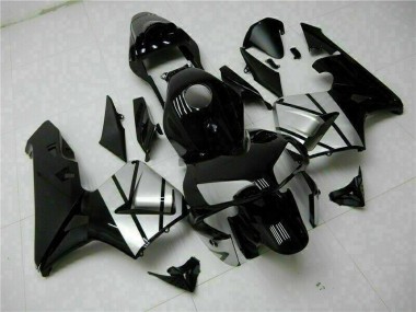 Preto Brilhante Abs Kits Completos Carenagem Moto Honda CBR 600RR 03-04