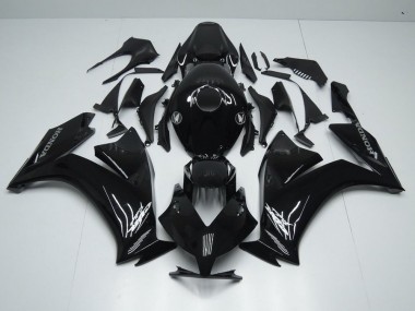 Preto Brilhante Abs Moto Plástico Honda CBR 1000RR 12-16