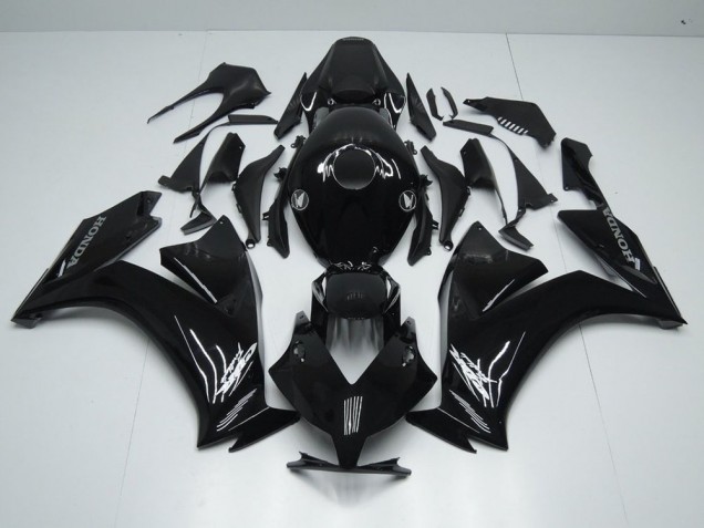 Preto Brilhante Abs Moto Plástico Honda CBR 1000RR 12-16 Preto Brilhante Abs Moto Plástico Honda CBR 1000RR 12-16