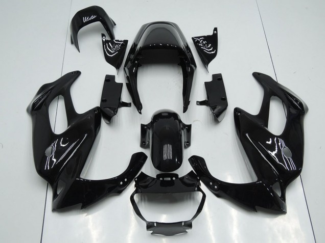 Preto Brilhante Carenagem Moto Honda VTR 1000 F 97-05 Preto Brilhante Carenagem Moto Honda VTR 1000 F 97-05