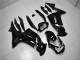 Preto Brilhante Carenagem Moto Kawasaki EX650 06-08 Preto Brilhante Carenagem Moto Kawasaki EX650 06-08
