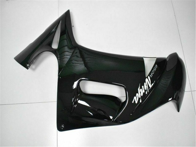 Preto Brilhante Carenagem Moto Kawasaki EX650 06-08 Preto Brilhante Carenagem Moto Kawasaki EX650 06-08