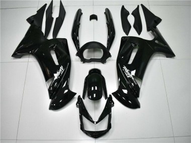 Preto Brilhante Carenagem Moto Kawasaki EX650 06-08