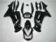 Preto Brilhante Carenagem Moto Kawasaki EX650 06-08 Preto Brilhante Carenagem Moto Kawasaki EX650 06-08