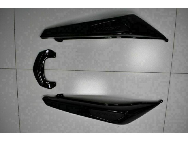 Preto Brilhante Carenagem Moto Kawasaki EX650 09-11