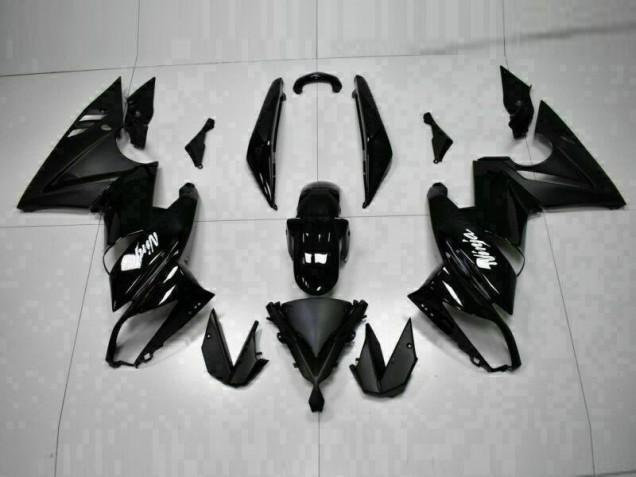 Preto Brilhante Carenagem Moto Kawasaki EX650 09-11