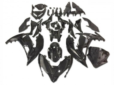 Preto Brilhante Carenagem Moto Kawasaki EX650 17-19