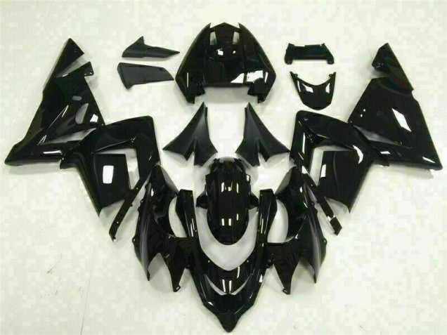 Preto Brilhante Carenagem Moto Kawasaki ZX10R 03-05 Preto Brilhante Carenagem Moto Kawasaki ZX10R 03-05