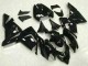 Preto Brilhante Carenagem Moto Kawasaki ZX10R 03-05 Preto Brilhante Carenagem Moto Kawasaki ZX10R 03-05