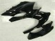 Preto Brilhante Carenagem Moto Kawasaki ZX10R 03-05 Preto Brilhante Carenagem Moto Kawasaki ZX10R 03-05