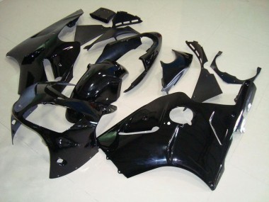 Preto Brilhante Carenagem Moto Kawasaki ZX12R 00-01