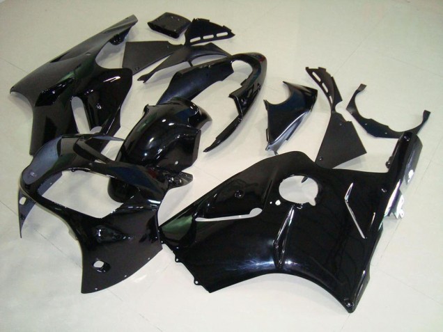 Preto Brilhante Carenagem Moto Kawasaki ZX12R 00-01 Preto Brilhante Carenagem Moto Kawasaki ZX12R 00-01