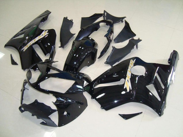 Preto Brilhante Carenagem Moto Kawasaki ZX12R 02-06