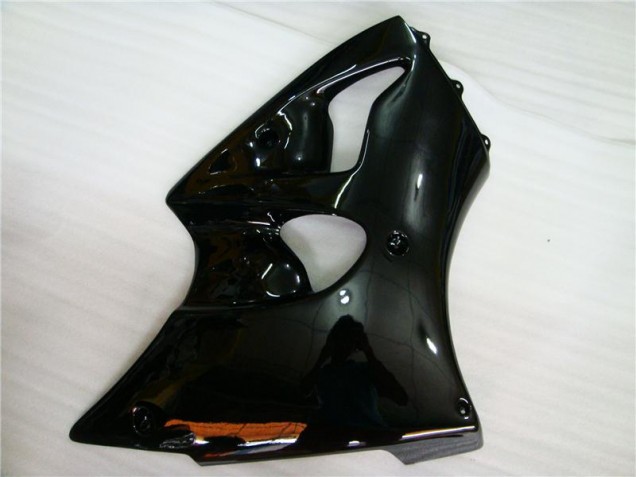 Preto Brilhante Carenagem Moto Kawasaki ZX6R 00-02 Preto Brilhante Carenagem Moto Kawasaki ZX6R 00-02