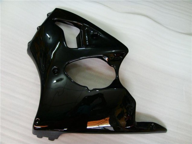 Preto Brilhante Carenagem Moto Kawasaki ZX6R 00-02 Preto Brilhante Carenagem Moto Kawasaki ZX6R 00-02