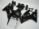 Preto Brilhante Carenagem Moto Kawasaki ZX6R 05-06 Preto Brilhante Carenagem Moto Kawasaki ZX6R 05-06