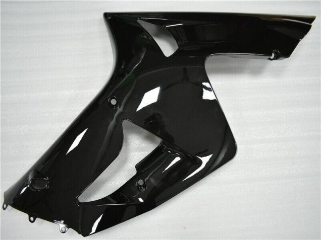Preto Brilhante Carenagem Moto Kawasaki ZX6R 05-06 Preto Brilhante Carenagem Moto Kawasaki ZX6R 05-06