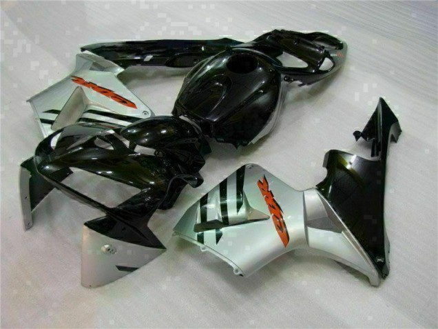 Preto Brilhante Carenagem Moto & Plástico Moto Honda CBR 600RR 05-06 Preto Brilhante Carenagem Moto & Plástico Moto Honda CBR 600RR 05-06