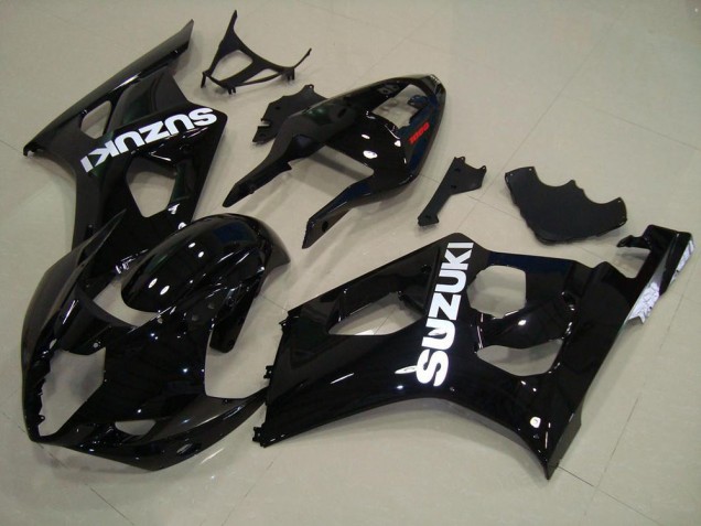 Preto Brilhante Carenagem Moto & Plástico Moto Suzuki GSXR 1000 K3 03-04 Preto Brilhante Carenagem Moto & Plástico Moto Suzuki GSXR 1000 K3 03-04