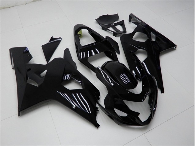 Preto Brilhante Carenagem Moto Suzuki GSXR 600 / 750 K4 04-05 Preto Brilhante Carenagem Moto Suzuki GSXR 600 / 750 K4 04-05