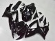 Preto Brilhante Carenagem Moto Suzuki GSXR 600 / 750 K6 06-07 Preto Brilhante Carenagem Moto Suzuki GSXR 600 / 750 K6 06-07