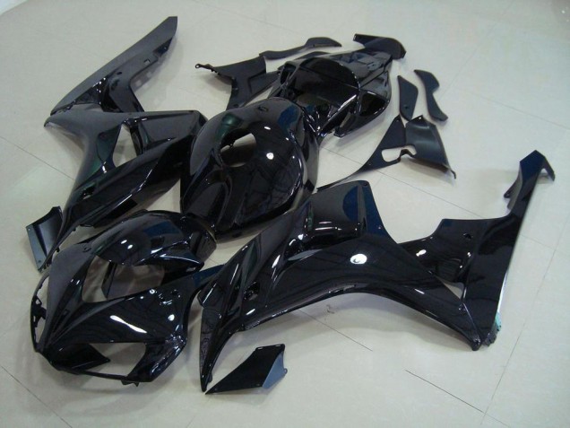 Preto Brilhante Carroçaria Moto Honda CBR 1000RR 06-07 Preto Brilhante Carroçaria Moto Honda CBR 1000RR 06-07