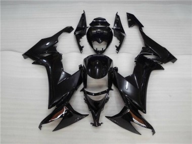 Preto Brilhante Carroçaria Moto Kawasaki ZX10R 08-10