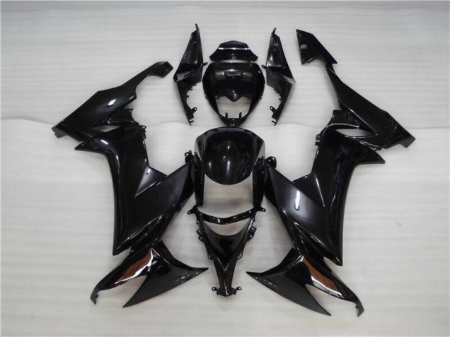 Preto Brilhante Carroçaria Moto Kawasaki ZX10R 08-10 Preto Brilhante Carroçaria Moto Kawasaki ZX10R 08-10