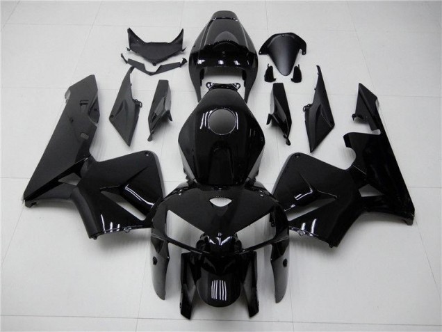 Preto Brilhante Injeção Kits Carenagem Moto Honda CBR 600RR 05-06