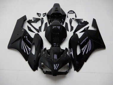 Preto Brilhante Kits Carenagem Moto Honda CBR 1000RR 04-05