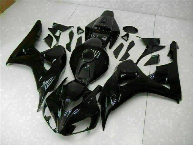 Preto Brilhante Kits Carenagem Moto Honda CBR 1000RR 06-07 Preto Brilhante Kits Carenagem Moto Honda CBR 1000RR 06-07