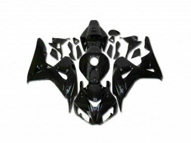 Preto Brilhante Kits Carenagem Moto Honda CBR 1000RR 06-07