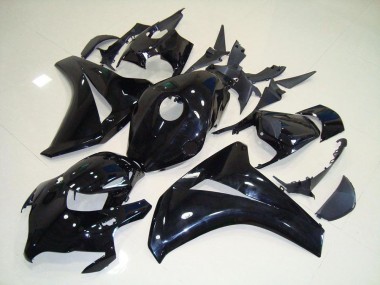 Preto Brilhante Kits Carenagem Moto Honda CBR 1000RR 08-11