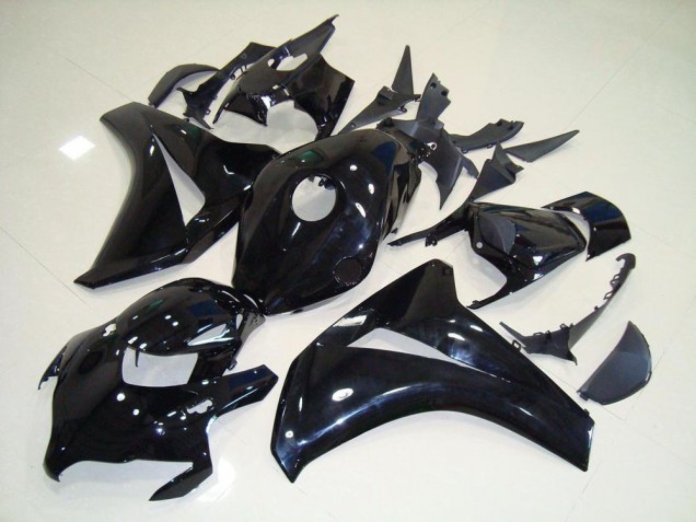 Preto Brilhante Kits Carenagem Moto Honda CBR 1000RR 08-11 Preto Brilhante Kits Carenagem Moto Honda CBR 1000RR 08-11