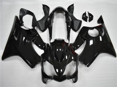 Preto Brilhante Kits Carenagem Moto Honda CBR 600 F4i 04-07