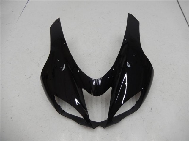 Preto Brilhante Kits Carenagem Moto Kawasaki ZX6R 07-08
