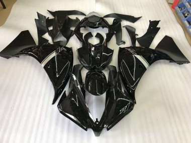 Preto Brilhante Kits Carenagem Moto Yamaha R1 12-14