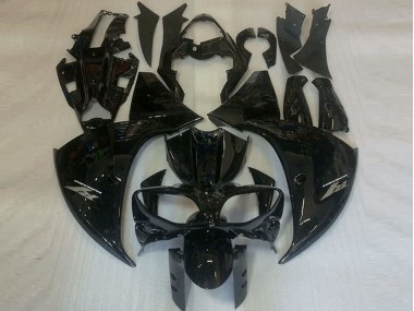 Preto Brilhante Moto Plásticos Yamaha R1 09-11