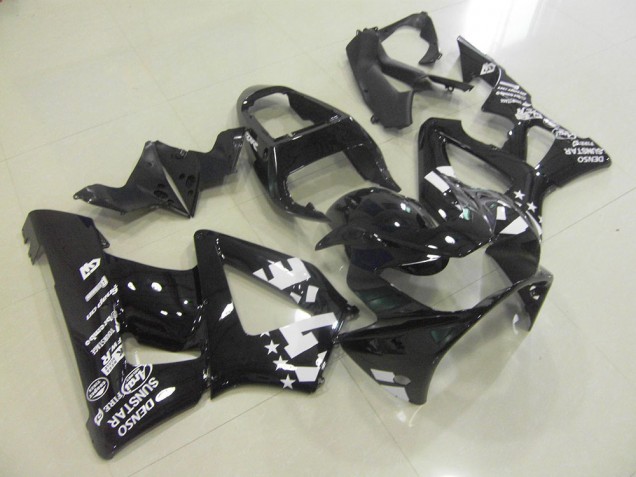 Preto Brilhante & Start Carenagem Moto Honda CBR 900RR 929 00-01