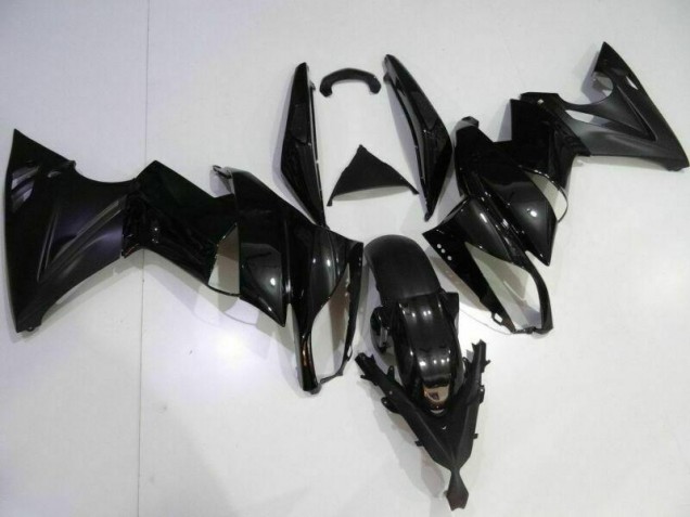 Preto Carenagem Moto Kawasaki EX650 09-11