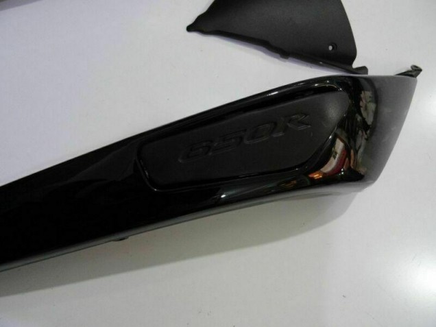 Preto Carenagem Moto Kawasaki EX650 09-11