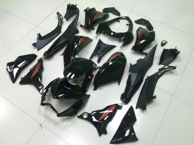 Preto Carenagem Moto Kawasaki Z800 13-16 Preto Carenagem Moto Kawasaki Z800 13-16