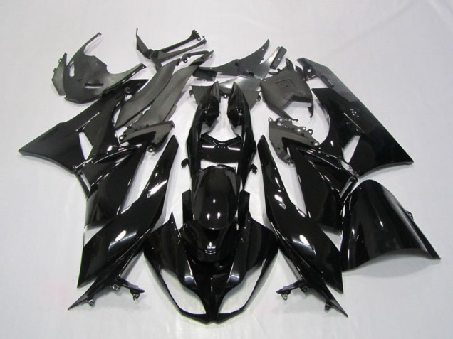 Preto Carenagem Moto Kawasaki ZX6R 09-12 Preto Carenagem Moto Kawasaki ZX6R 09-12