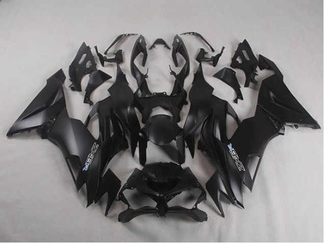 Preto Carenagem Moto Kawasaki ZX6R 19-23 Preto Carenagem Moto Kawasaki ZX6R 19-23