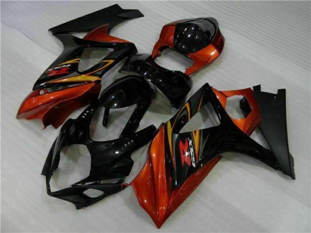 Preto Carenagem Moto & Plástico Moto Suzuki GSXR 1000 K7 07-08 Preto Carenagem Moto & Plástico Moto Suzuki GSXR 1000 K7 07-08