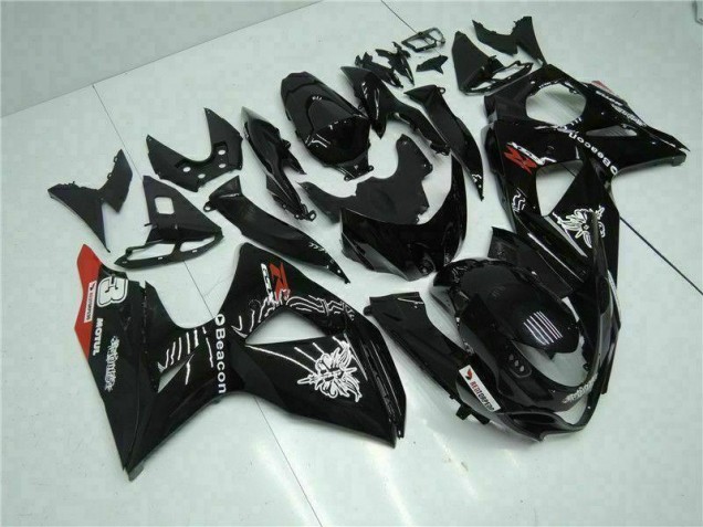 Preto Carenagem Moto & Plástico Moto Suzuki GSXR 1000 K9 09-16 Preto Carenagem Moto & Plástico Moto Suzuki GSXR 1000 K9 09-16