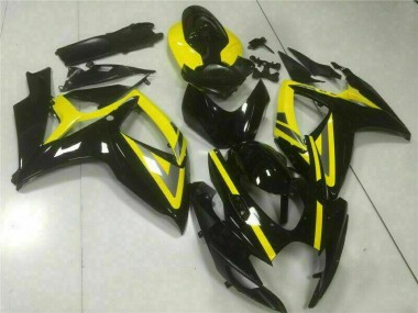 Preto Carenagem Moto & Plástico Moto Suzuki GSXR 600 / 750 K6 06-07